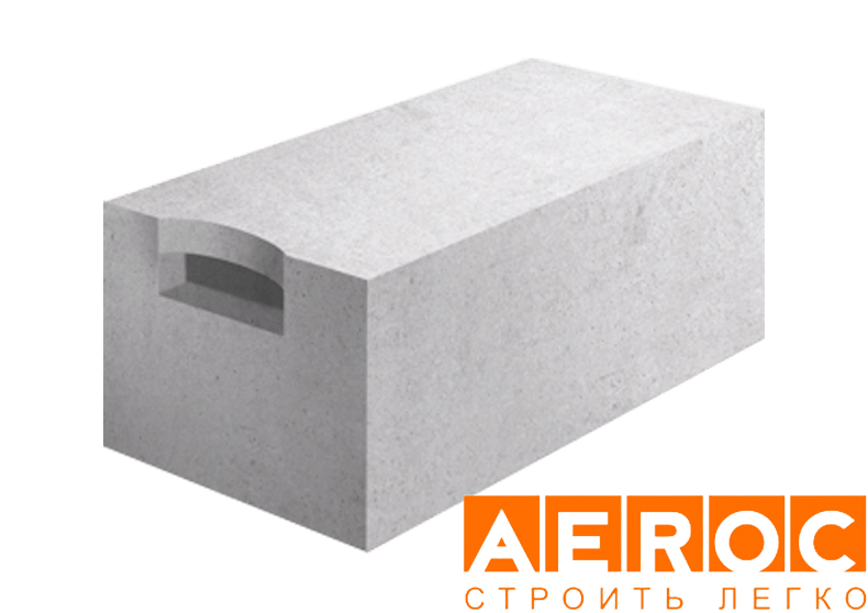 Газобетон Aeroc D600 150х250х625 мм