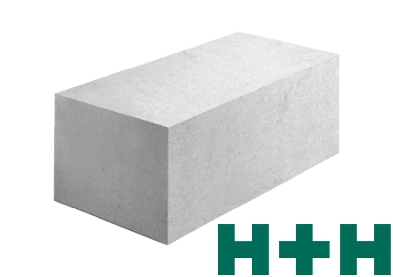 Газобетон Н+Н D600 375х250х625 мм