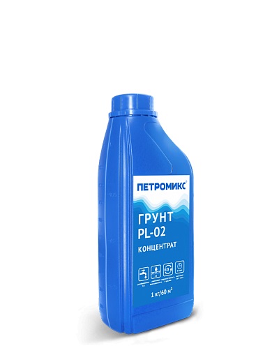 Грунт глубокого проникновения ПЕТРОМИКС PL-01 1 кг