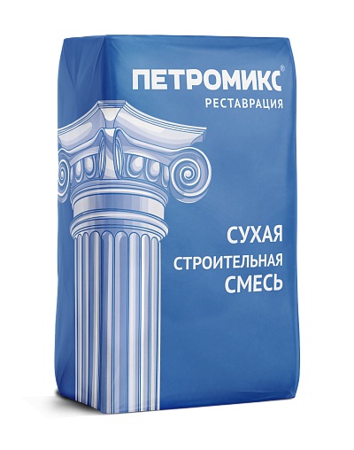 Кладочный раствор известковый ПЕТРОМИКС MM-04 зимний 25 кг