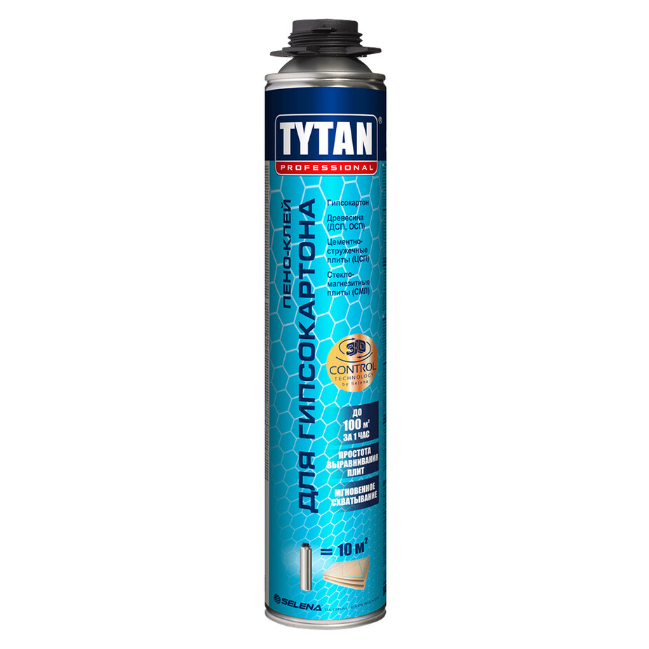 Клей для гипсокартона профессиональный Tytan Professional GUN 830 мл фото 0
