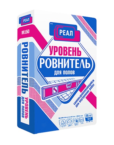 Ровнитель для полов гипсовый Уровень РЕАЛ 20 кг фото 0