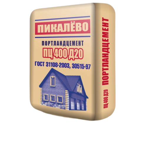 Цемент ПЦ 400 Д20 (ЦЕМ II/А-Ш 32,5) 45 кг