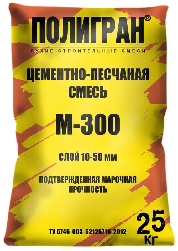 ЦПС ПОЛИГРАН М300 25 кг